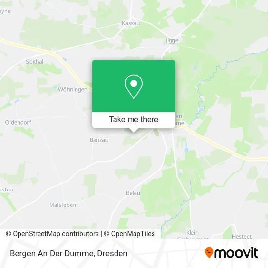 Карта Bergen An Der Dumme