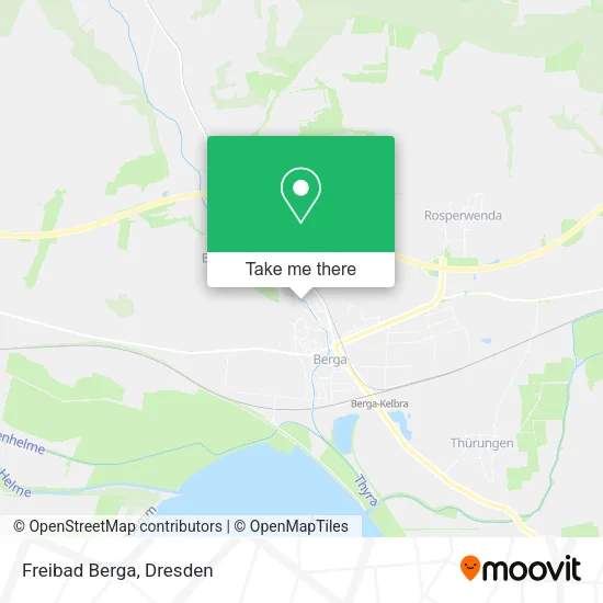 Карта Freibad Berga