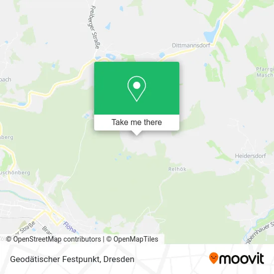 Карта Geodätischer Festpunkt
