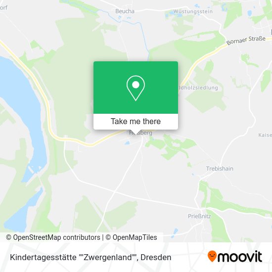 Карта Kindertagesstätte ""Zwergenland""