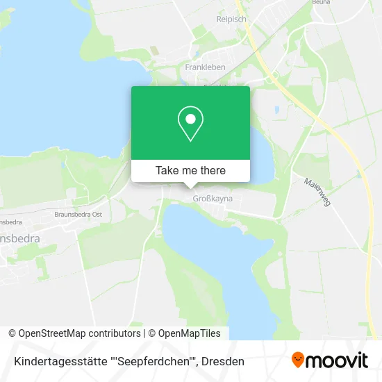 Карта Kindertagesstätte ""Seepferdchen""