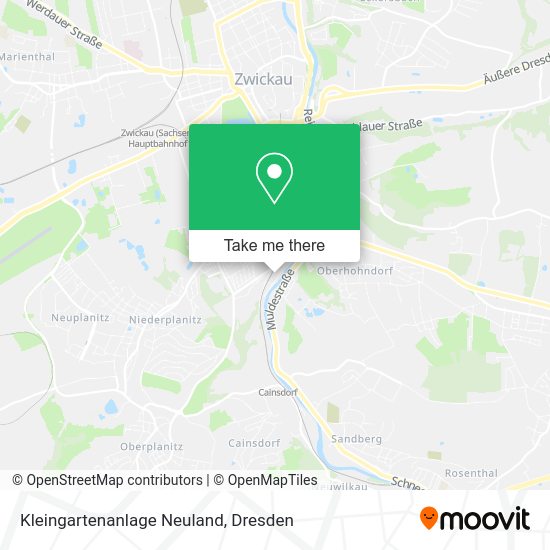 Карта Kleingartenanlage Neuland