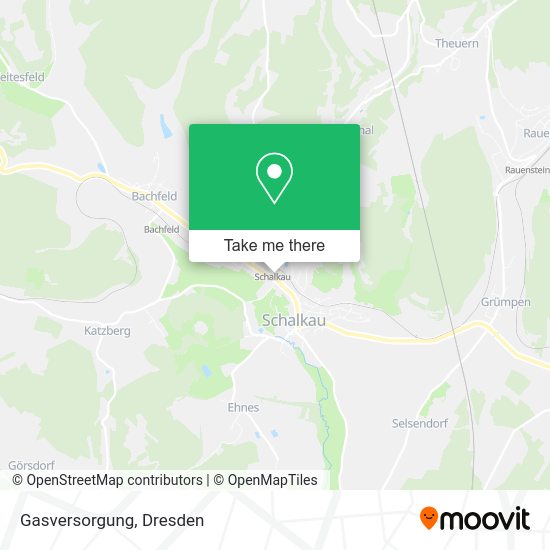 Карта Gasversorgung