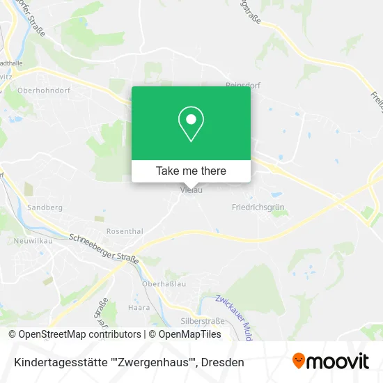 Карта Kindertagesstätte ""Zwergenhaus""