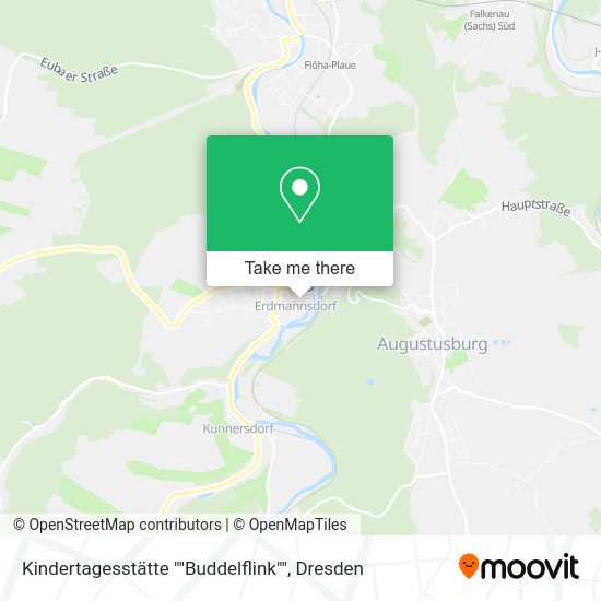 Карта Kindertagesstätte ""Buddelflink""