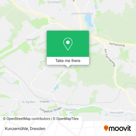 Карта Kunzemühle
