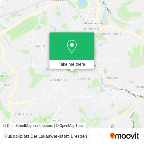 Карта Fußballplatz Der Lukaswerkstatt