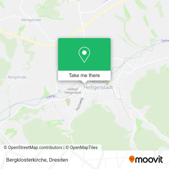 Карта Bergklosterkirche