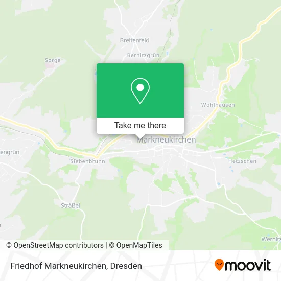 Карта Friedhof Markneukirchen