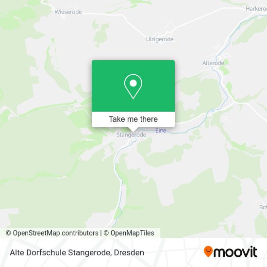 Карта Alte Dorfschule Stangerode