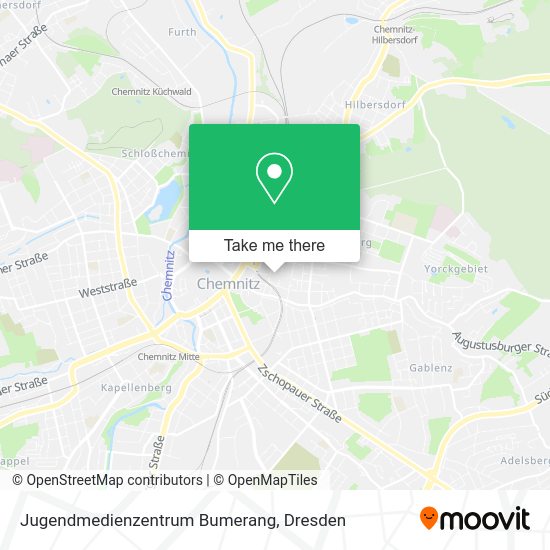 Карта Jugendmedienzentrum Bumerang