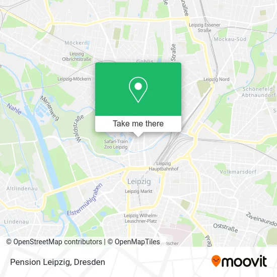 Карта Pension Leipzig