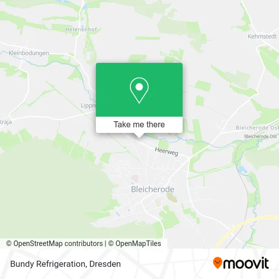 Карта Bundy Refrigeration