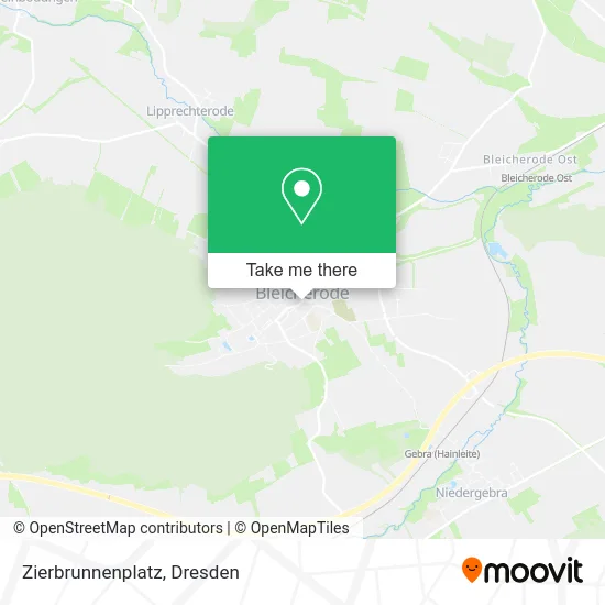 Карта Zierbrunnenplatz
