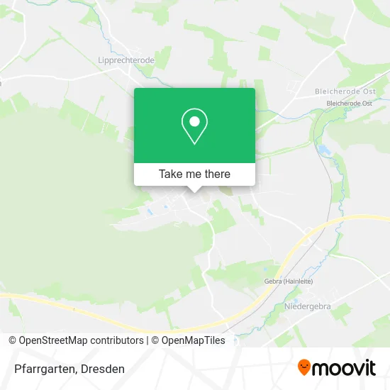 Карта Pfarrgarten