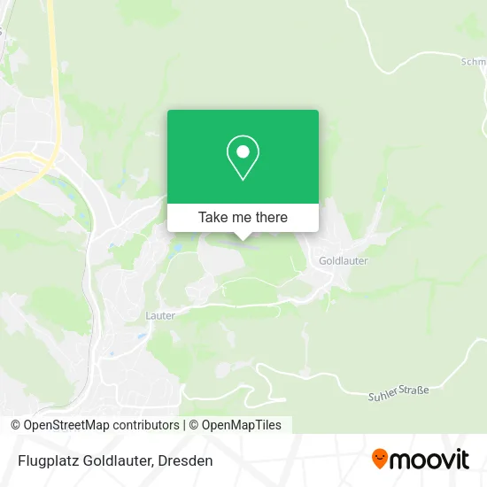 Карта Flugplatz Goldlauter