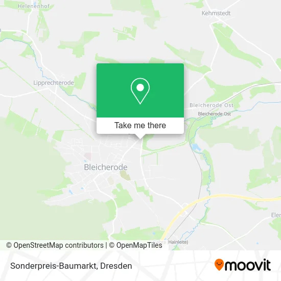 Карта Sonderpreis-Baumarkt