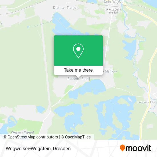 Карта Wegweiser-Wegstein