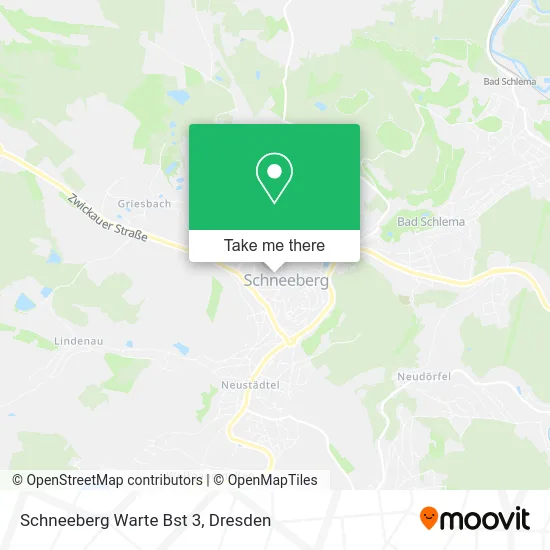 Карта Schneeberg Warte Bst 3