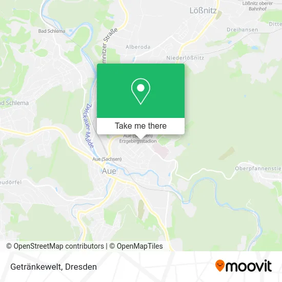 Карта Getränkewelt