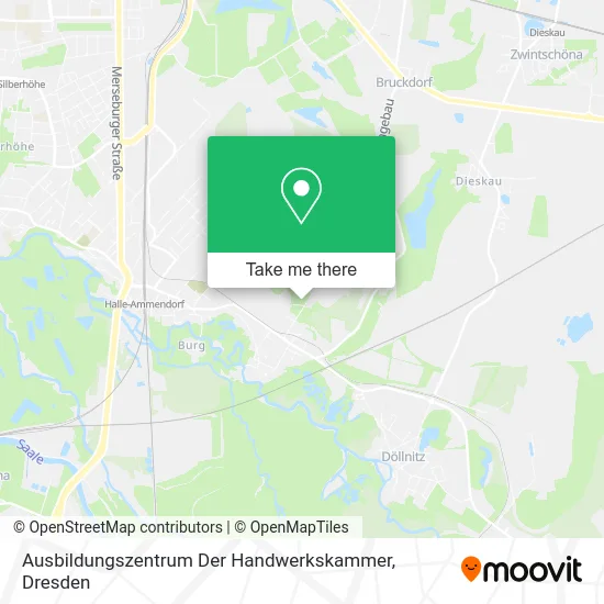 Карта Ausbildungszentrum Der Handwerkskammer