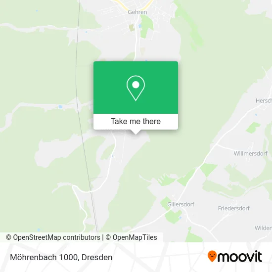 Карта Möhrenbach 1000