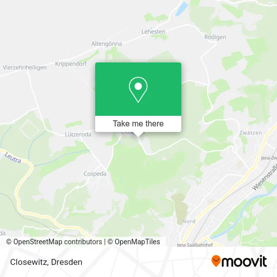 Карта Closewitz