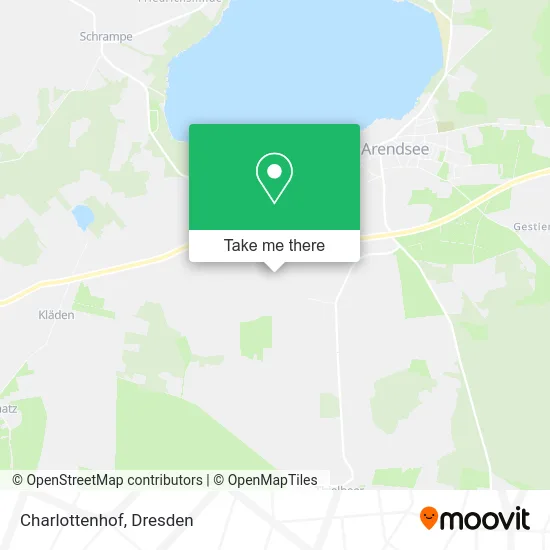 Карта Charlottenhof
