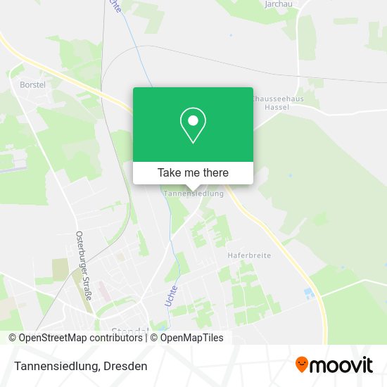 Карта Tannensiedlung
