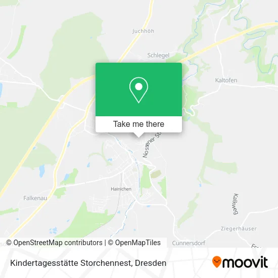 Карта Kindertagesstätte Storchennest