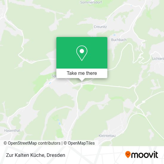 Карта Zur Kalten Küche