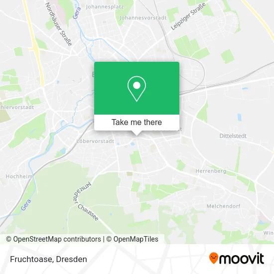 Fruchtoase map
