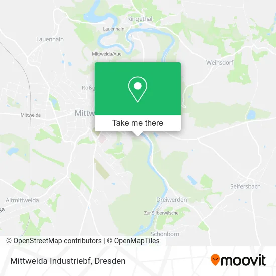 Карта Mittweida Industriebf