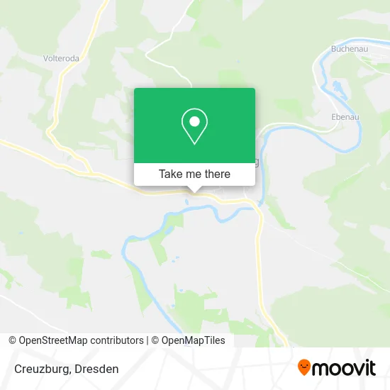 Карта Creuzburg
