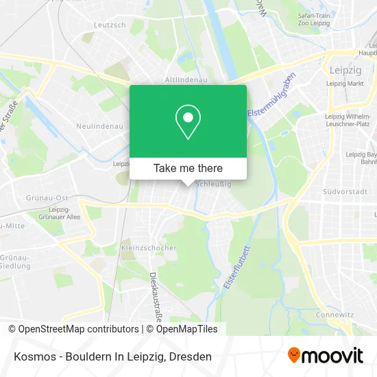 Kosmos - Bouldern In Leipzig map