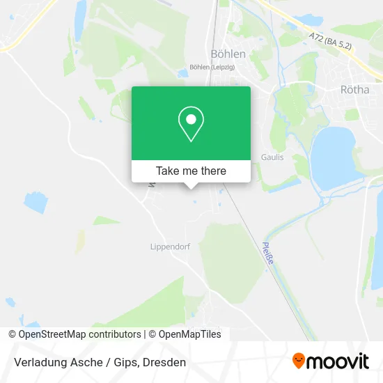 Карта Verladung Asche / Gips