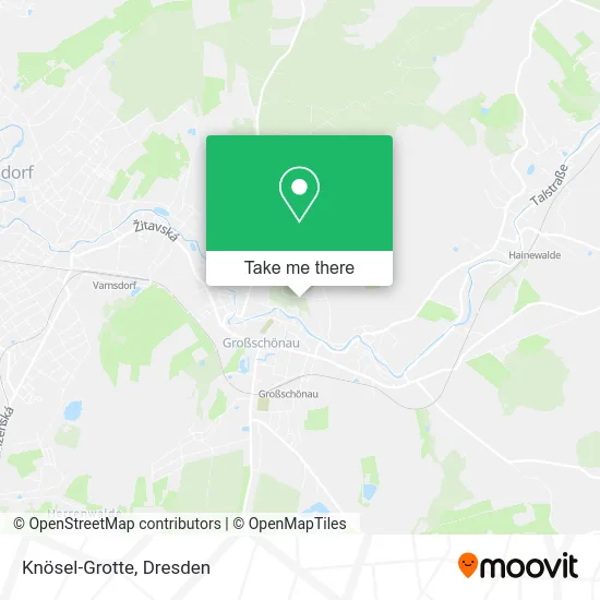 Knösel-Grotte map