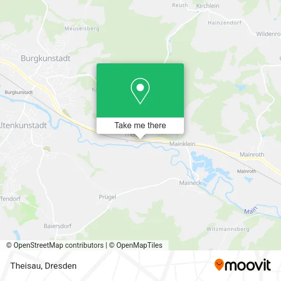 Карта Theisau