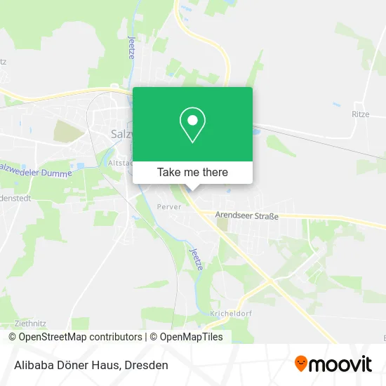 Карта Alibaba Döner Haus