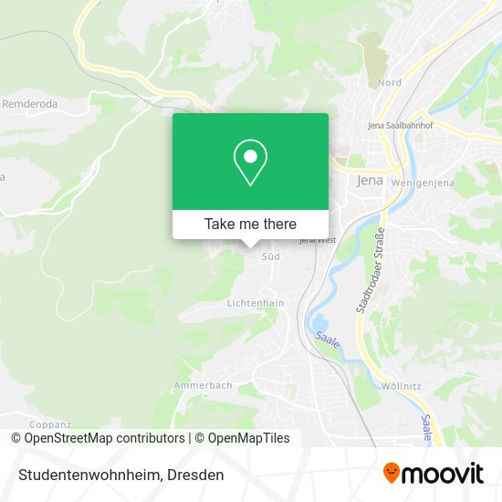 Карта Studentenwohnheim