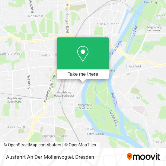 Карта Ausfahrt An Der Möllenvogtei