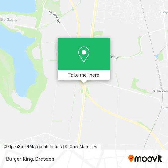 Карта Burger King