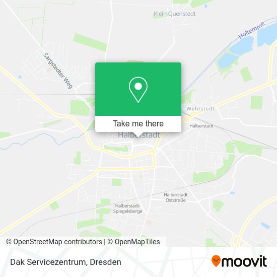 Карта Dak Servicezentrum
