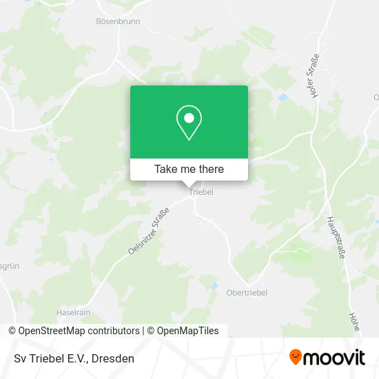Карта Sv Triebel E.V.