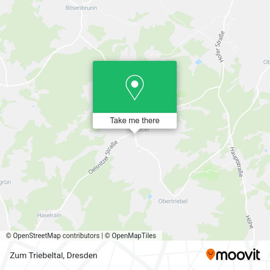 Карта Zum Triebeltal