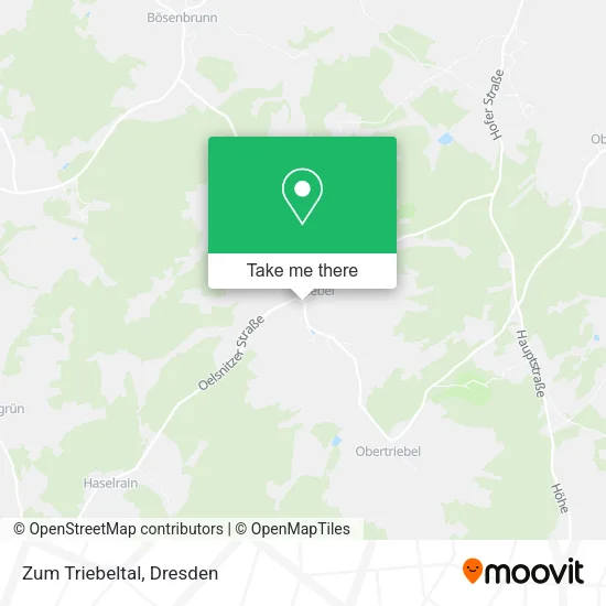 Карта Zum Triebeltal