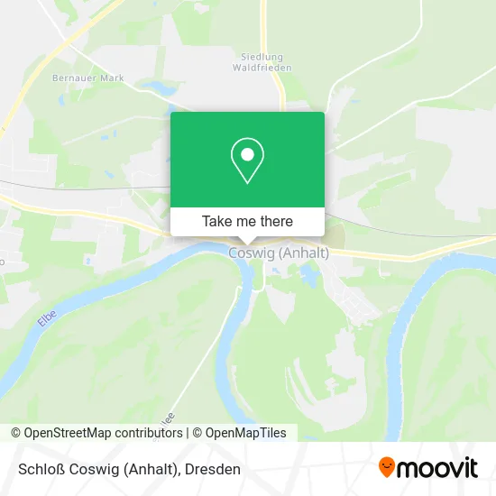 Карта Schloß Coswig (Anhalt)