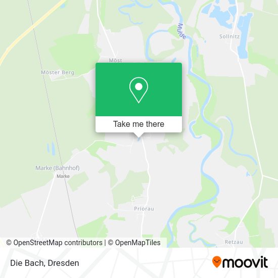 Карта Die Bach