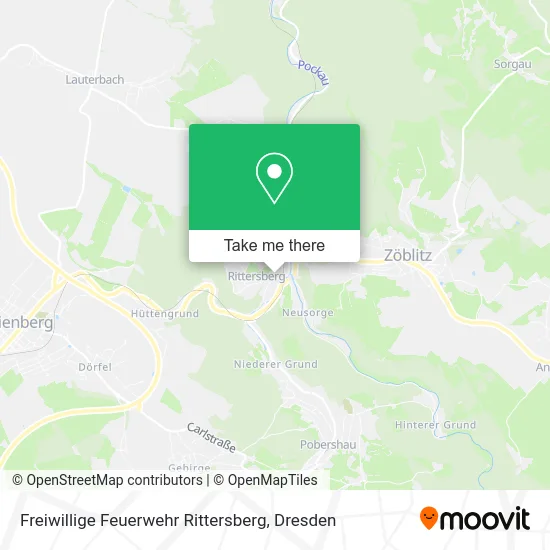 Карта Freiwillige Feuerwehr Rittersberg