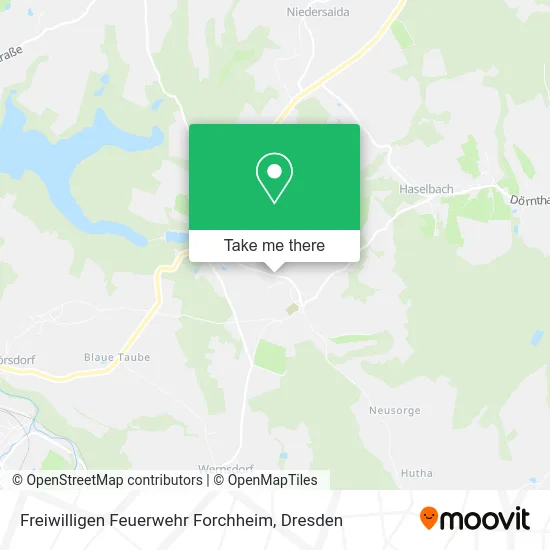 Карта Freiwilligen Feuerwehr Forchheim